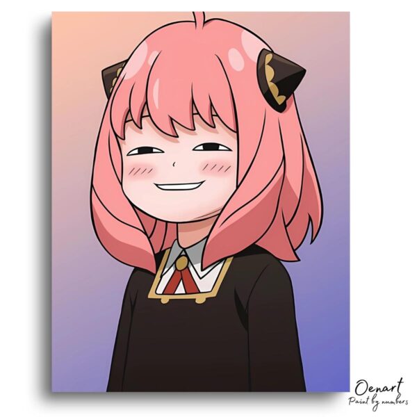 Spy x Family: Shy Anya - Anime Paint By Numbers Kit