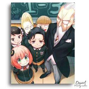 Spy x Family: The Class - Anime Paint By Numbers Kit