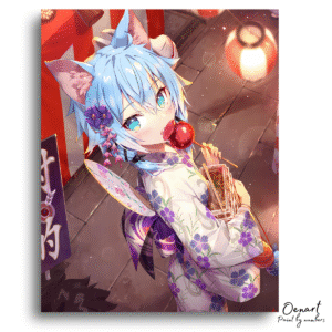 Sword Art Online: Shino Cat Ears - Anime Diamond Painting