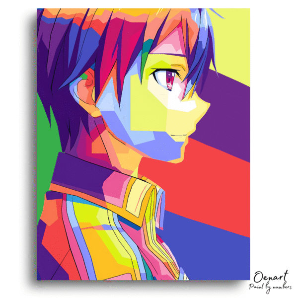 Sword Art Online: kirito Pop Art - Anime Diamond Painting