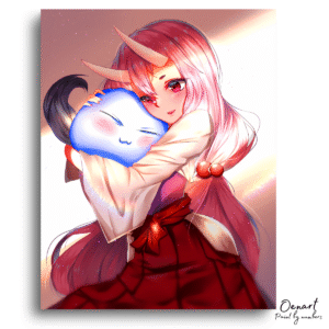 That Time I Got Reincarnated as a Slime: Cute Shuna and Rimuru - Anime Diamond Painting