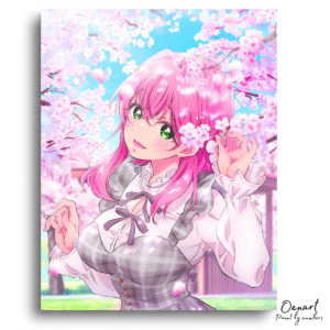 The 100 Girlfriends Who Really Love You: Kawaii Hanazono Hakari - Anime Diamond Painting