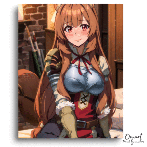 The Rising of the Shield Hero: Kawaii Raphtalia - Anime Diamond Painting