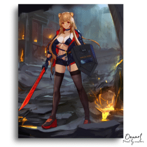 The Rising of the Shield Hero: Raphtalia - Anime Diamond Painting