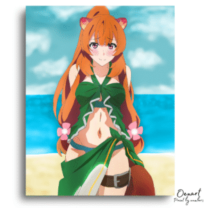 The Rising of the Shield Hero: Raphtalia in a Dress - Anime Diamond Painting