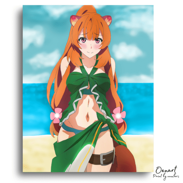 The Rising of the Shield Hero: Raphtalia in a Dress - Anime Diamond Painting