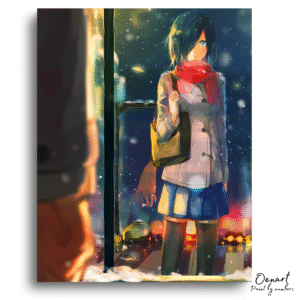 Tokyo Ghoul: Touka in Snow - Anime Diamond Painting