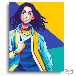 Tokyo Revengers: Baji Pop Art - Anime Diamond Painting