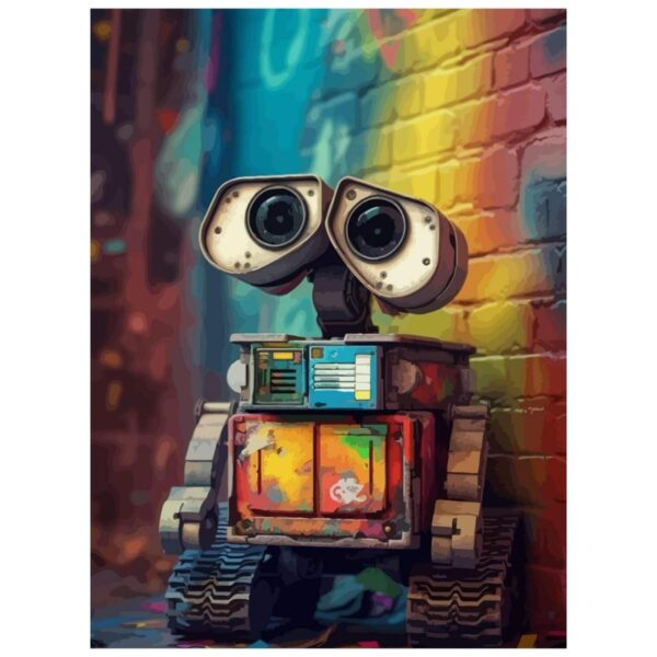 WALL-E: Paint By Numbers Kit - Image 2