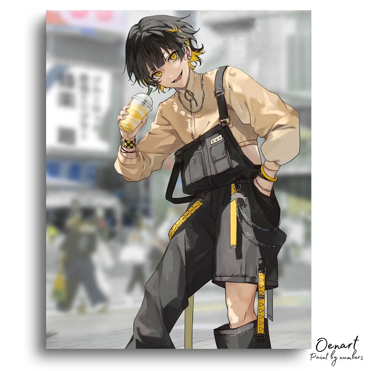 Blue Lock: Cold Drink - Anime Diamond Painting - Oenart™