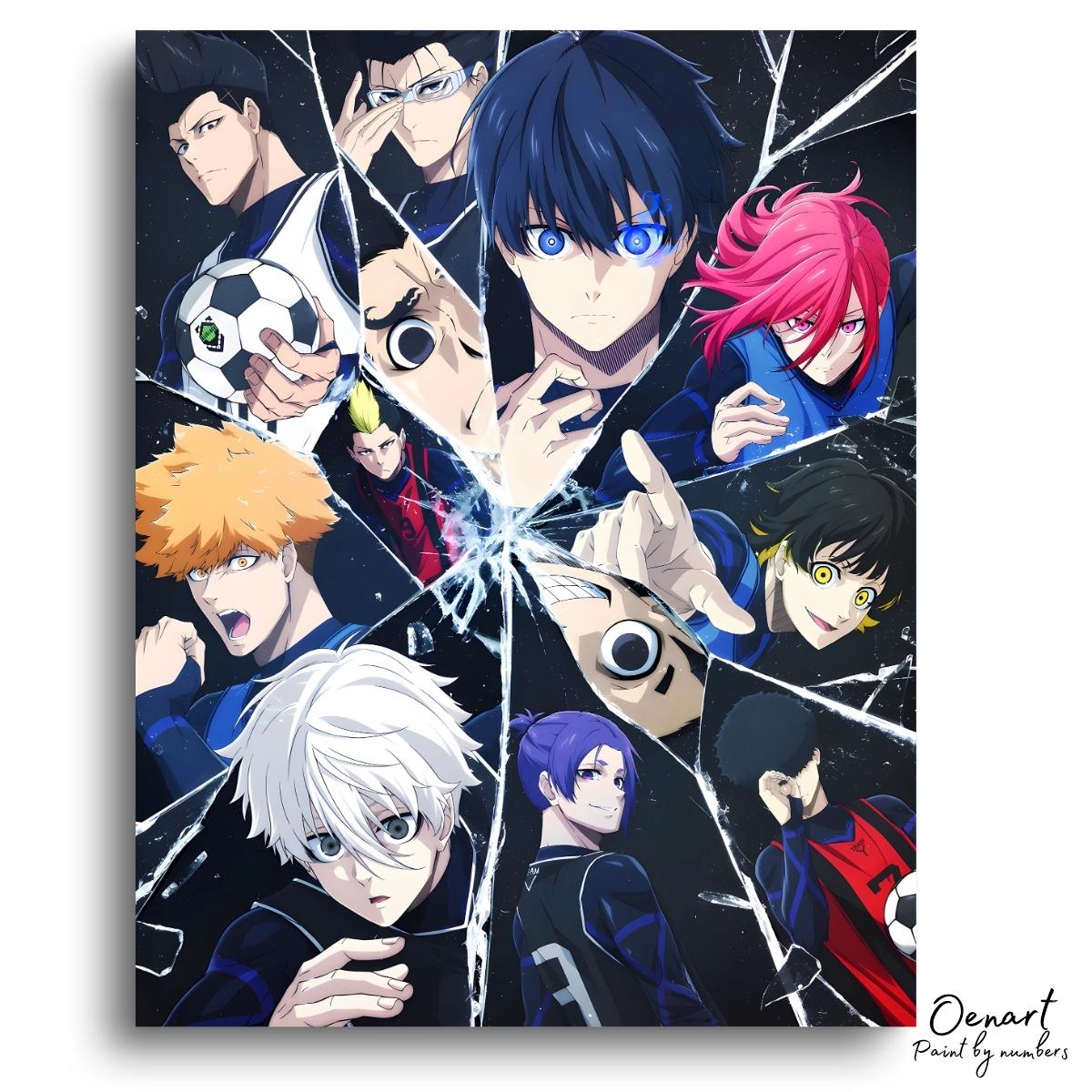 Blue Lock: Game Heroes - Anime Diamond Painting - Oenart™