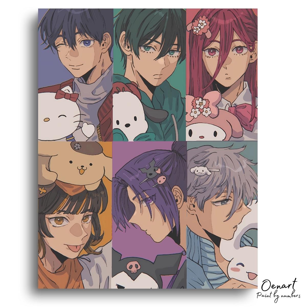 Blue Lock: Players - Anime Diamond Painting - Oenart™