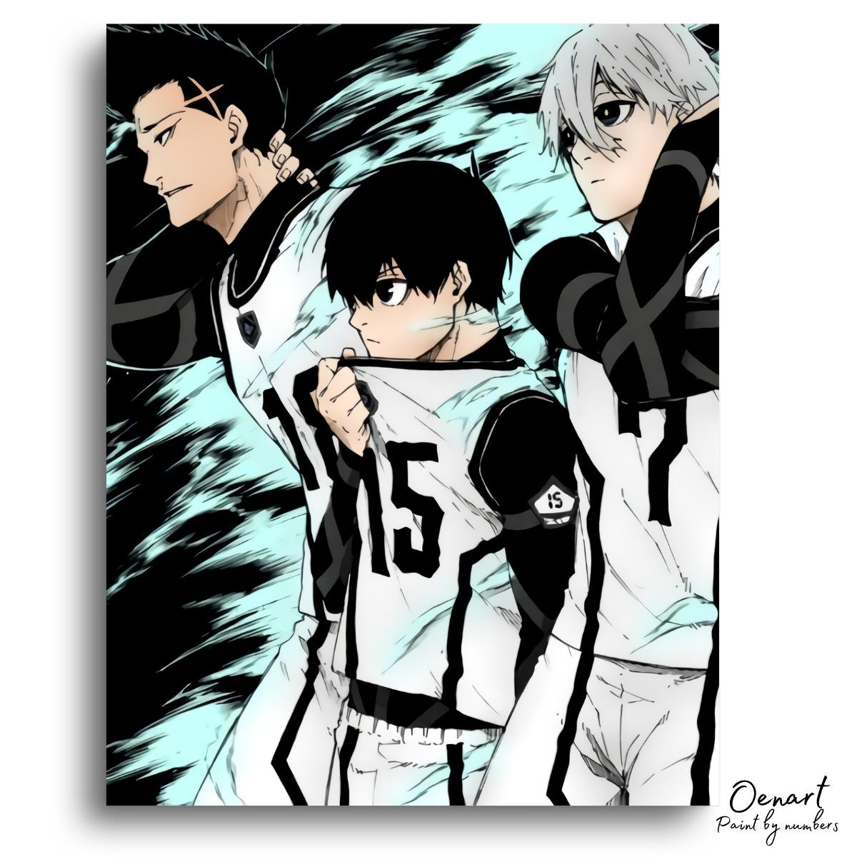 Blue Lock: team White - Anime Diamond Painting - Oenart™