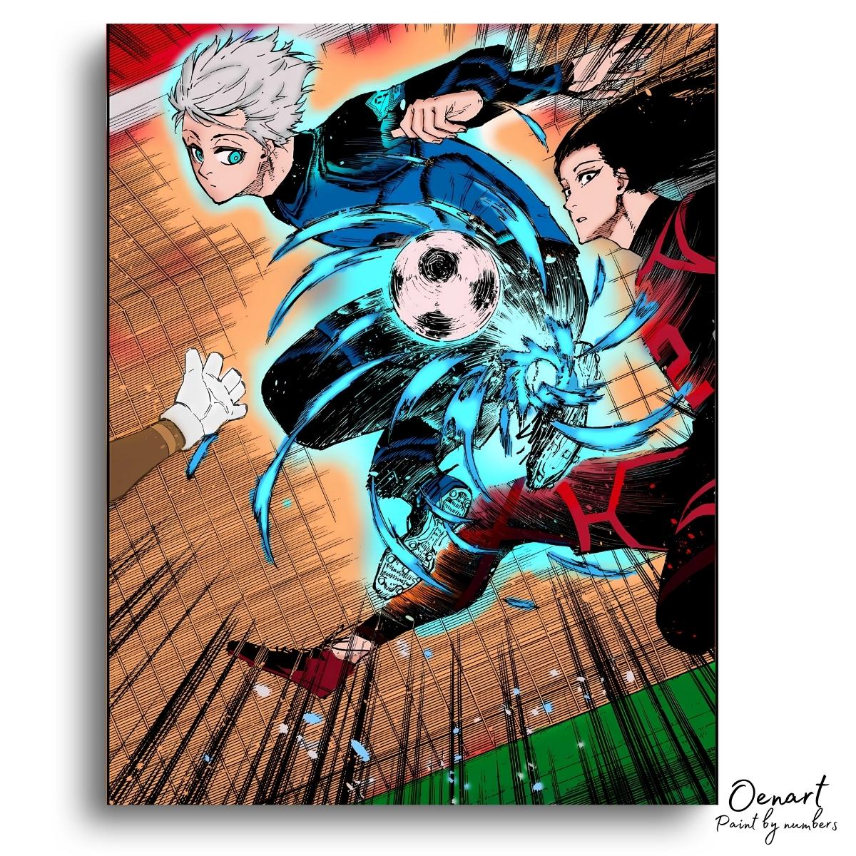 Blue Lock: The Shot - Anime Diamond Painting - Oenart™
