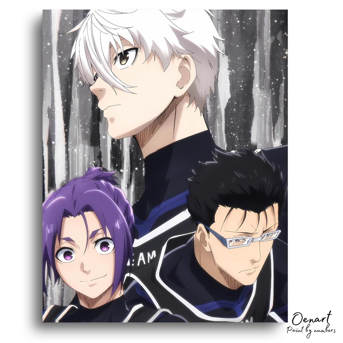 Blue Lock: The Team - Anime Diamond Painting - Oenart™