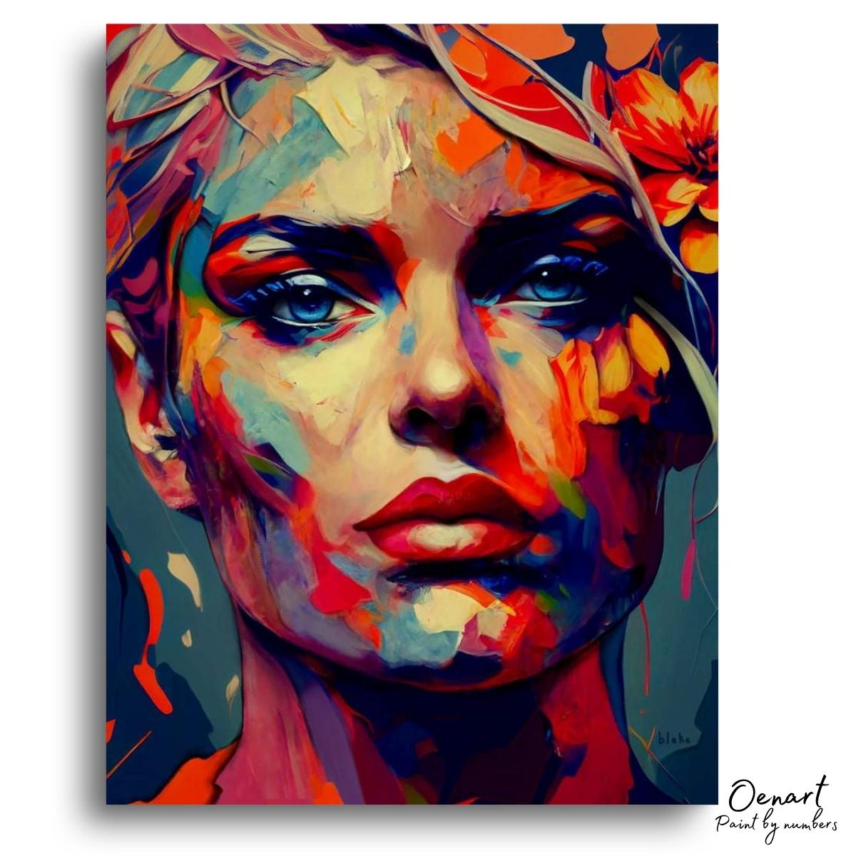 Colored Portrait - Diamond Painting Kit - Oenart™