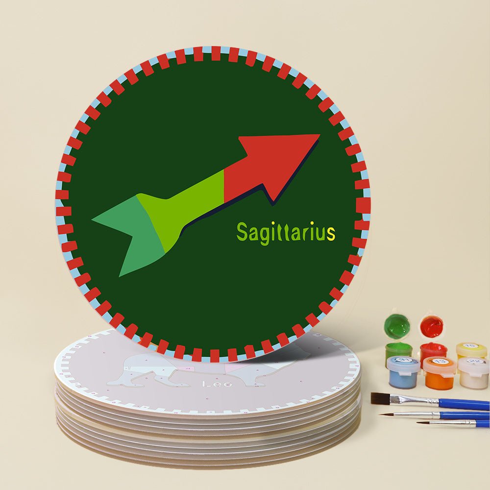 Colorful Zodiac Placemats Paint Kit - Oenart™