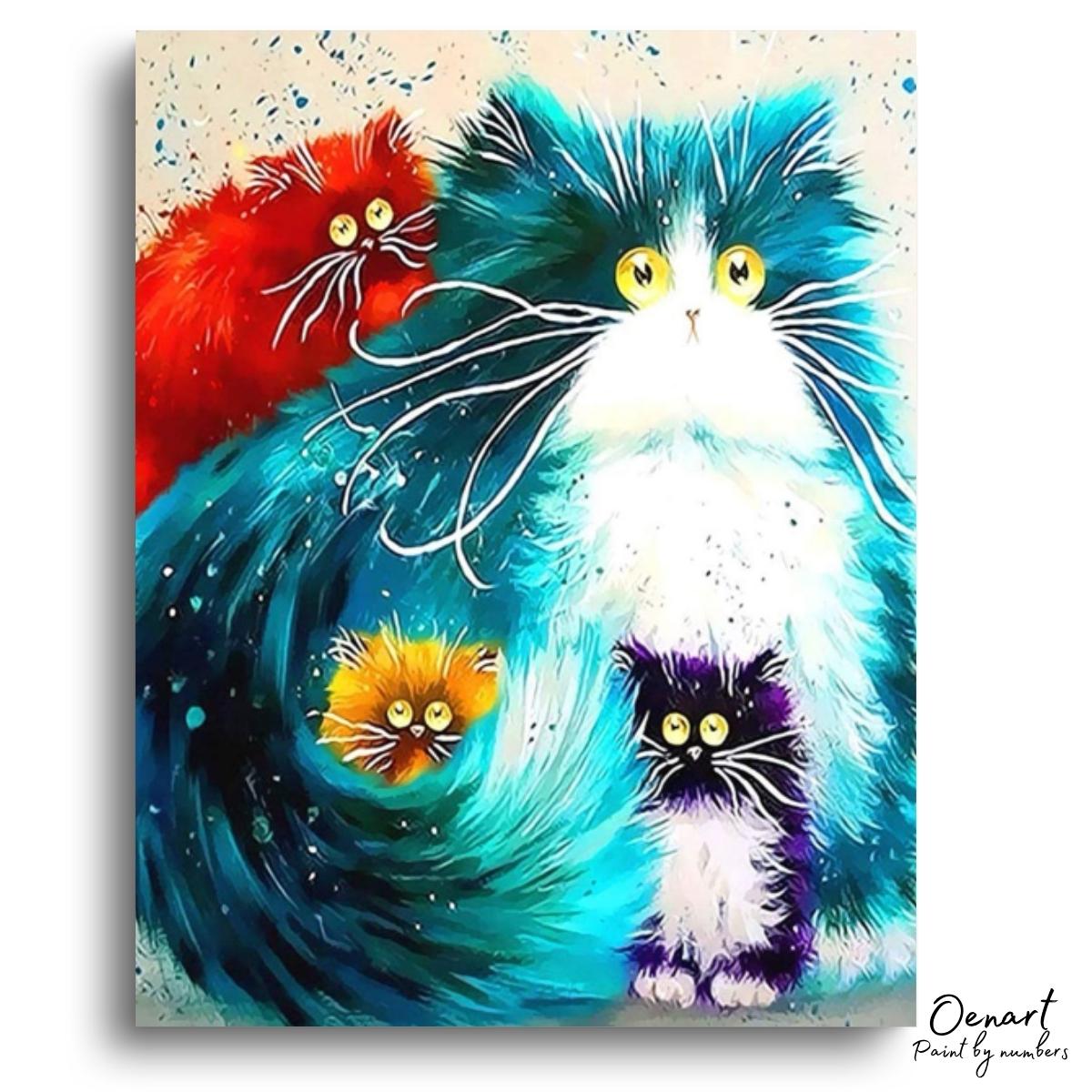 Fat Cat - Diamond Painting Kit - Oenart™
