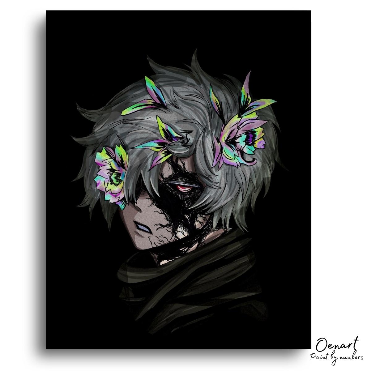 Hell's Paradise: In Black - Anime Diamond Painting - Oenart™