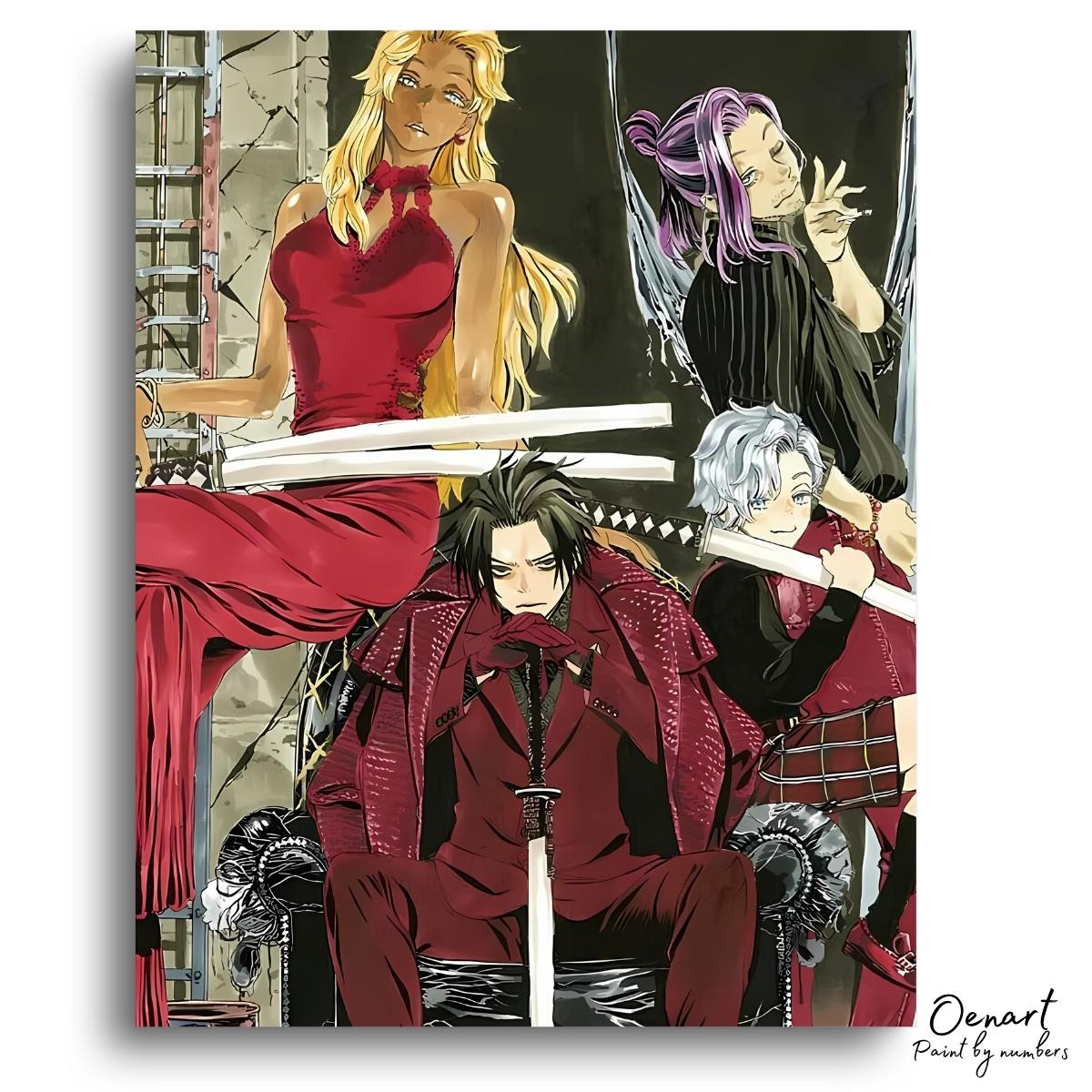 Hell's Paradise: Portrait - Anime Diamond Painting - Oenart™
