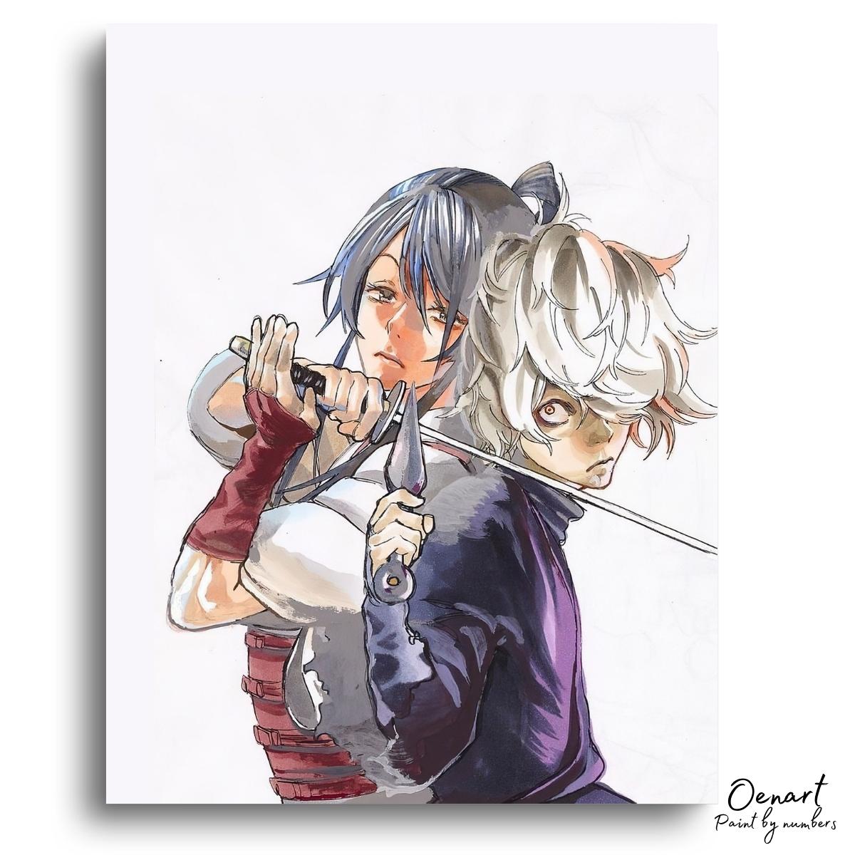 Hell's Paradise: Side By Side - Anime Diamond Painting - Oenart™