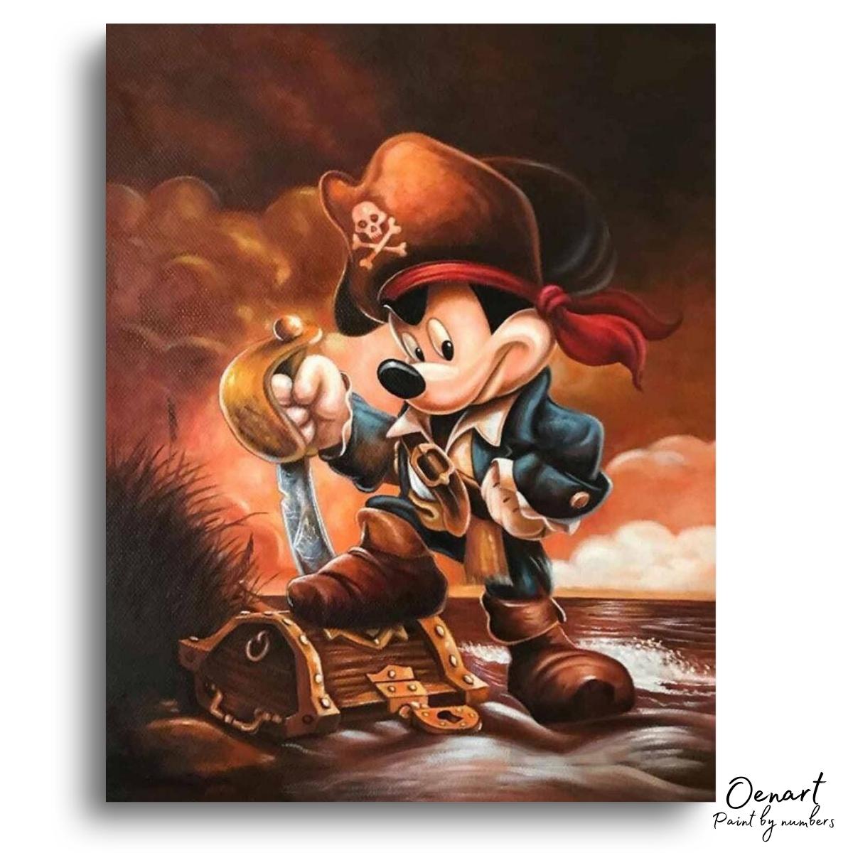 Mickey the Pirate - Diamond Painting Kit - Oenart™