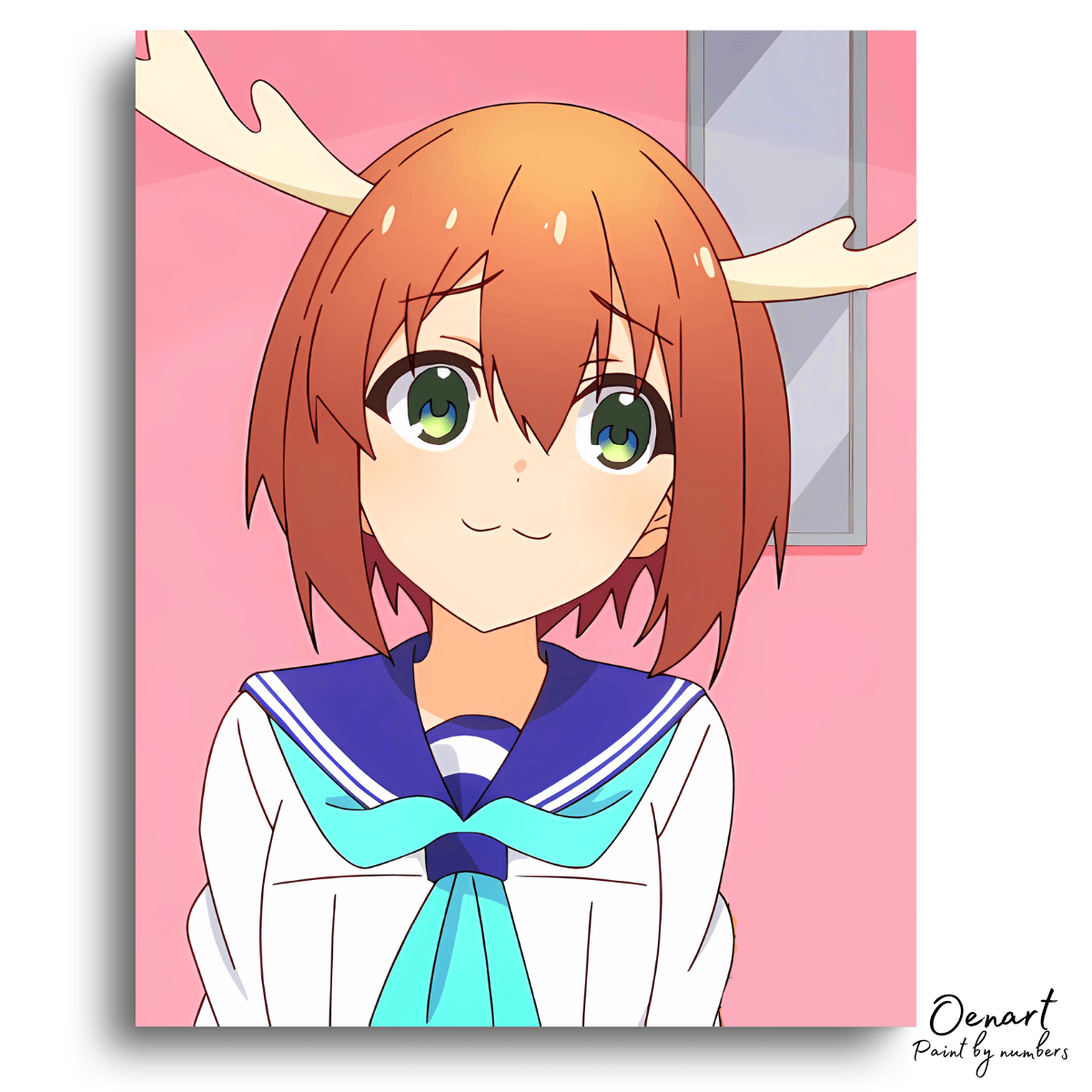 My Deer Friend Nokotan: Noko - Anime Paint By Numbers Kit - Oenart™