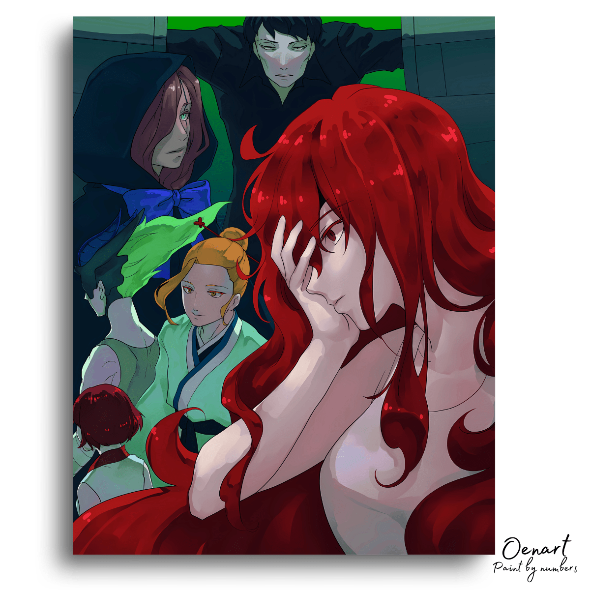 Tower of God: Hwa Ryun - Anime Paint By Numbers Kit - Oenart™