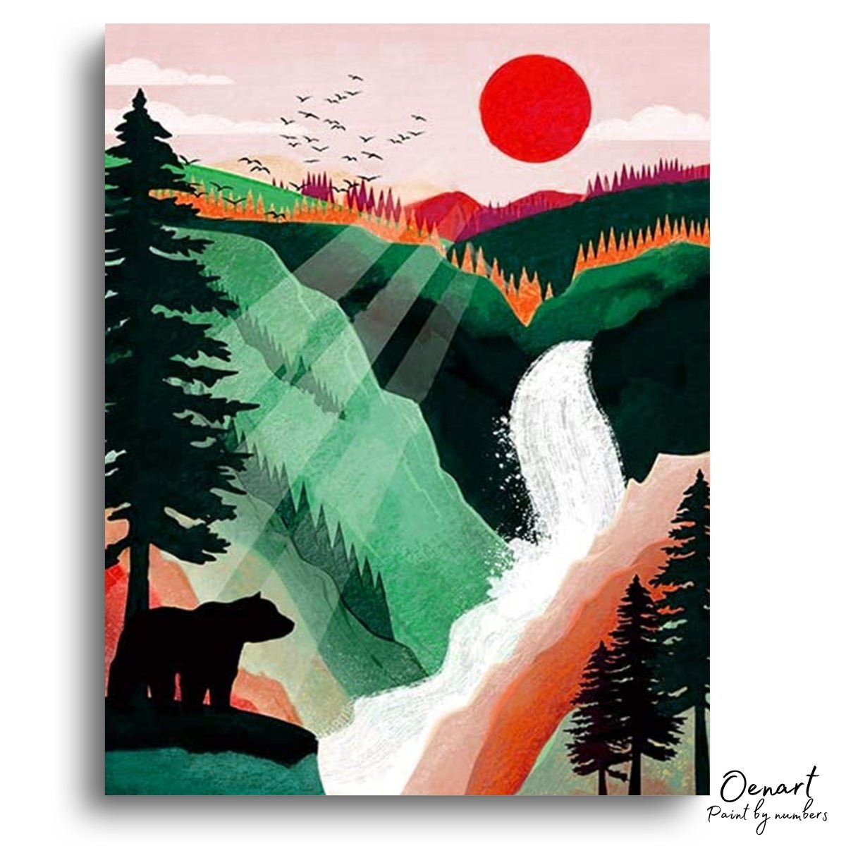 Waterfall - Diamond Painting Kit - Oenart™