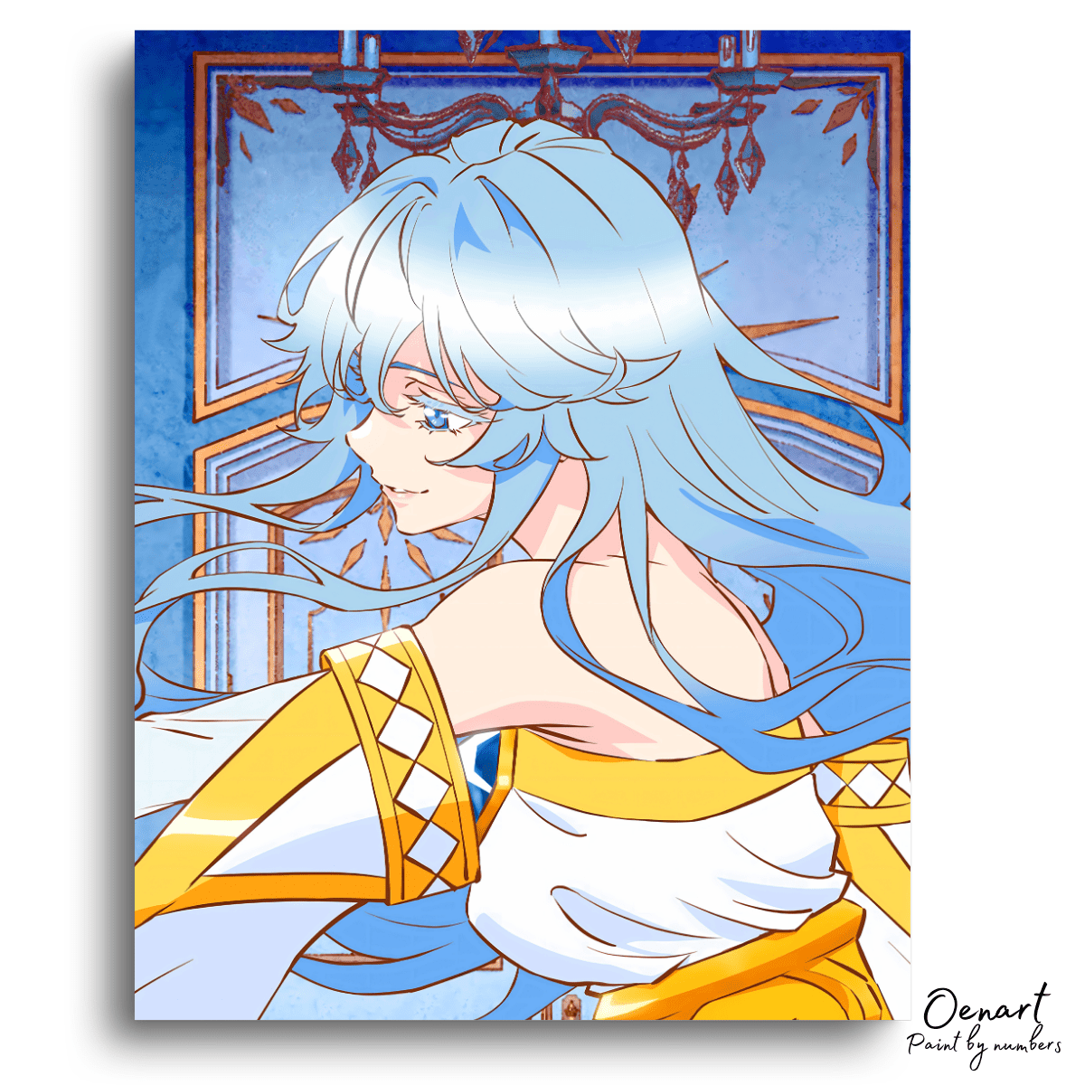 Wistoria Wand and Sword: Elfaria - Anime Paint By Numbers Kit - Oenart™