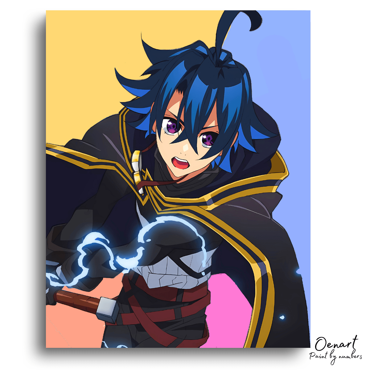 Wistoria Wand and Sword: Will Fighting - Anime Paint By Numbers Kit - Oenart™