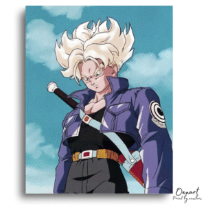 Dragon Ball Z: Future Trunks Super Saiyan – Anime Paint By Numbers Kit
