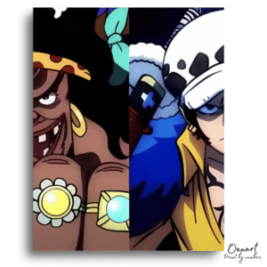 One Piece: Face to Face – Anime Paint By Numbers Kit