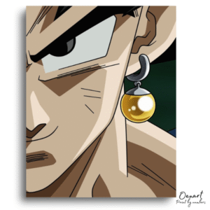 Dragon Ball Super: Goku Black Close-Up – Anime Paint By Numbers Kit