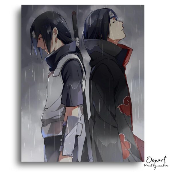 Naruto Shippuden Itachi - Anime Paint By Numbers Kit