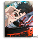 Dandadan: Okarun Dual Form – Anime Paint By Numbers Kit