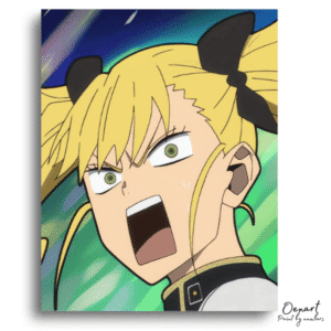 Kaiju No. 8: Kikoru Shinomiya – Anime Paint By Numbers Kit