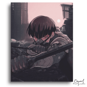 Kaiju No. 8: Hoshina Battle Mode – Anime Paint By Numbers Kit