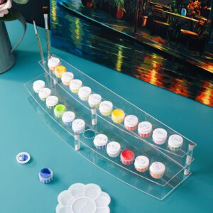 3-Tier Acrylic Paint Pot Holder | Oenart™