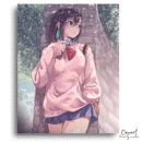 Dandadan: Peaceful Momo Ayase – Anime Paint By Numbers Kit