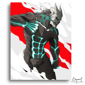 Kaiju No. 8: Full Transformation – Anime Paint By Numbers Kit