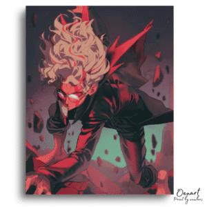 Dandadan: Okarun Cursed Power – Anime Paint By Numbers Kit