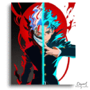 Dandadan: Okarun Split Form – Anime Paint By Numbers Kit