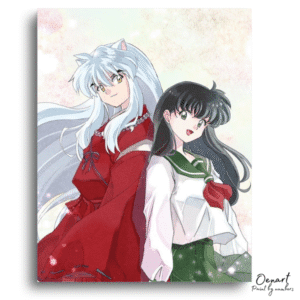Inuyasha & Kagome: Timeless Bond – Anime Paint By Numbers Kit