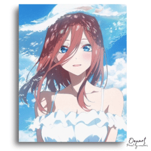 The Quintessential Quintuplets: Miku Summer Breeze – Anime Paint By Numbers Kit