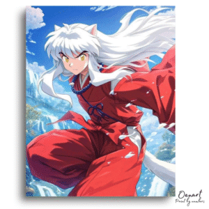 Inuyasha: Crimson Strike – Anime Paint By Numbers Kit