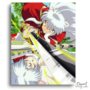 Inuyasha: Brothers’ Clash – Anime Paint By Numbers Kit