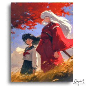 Inuyasha: Autumn Journey with Kagome – Anime Paint By Numbers Kit