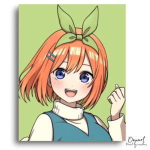 The Quintessential Quintuplets: Yotsuba Cheerful Smile – Anime Paint By Numbers Kit