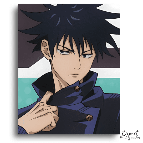 Stern Boy Dark Blue Uniform – Paint by Numbers Kit